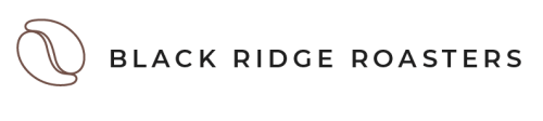 coffee beans alongside text black ridge roasters